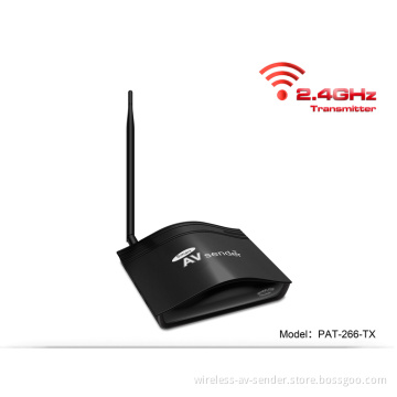 DVD/DVR signal 2.4g wirelessly audio video sender receiver with ir remote control